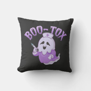 Coussin Cute Nurse Fantôme avec Injection Botox Amusant Éf