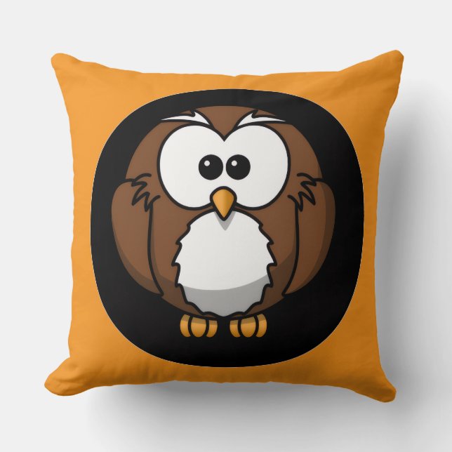 Coussin Cute Owl (Recto)