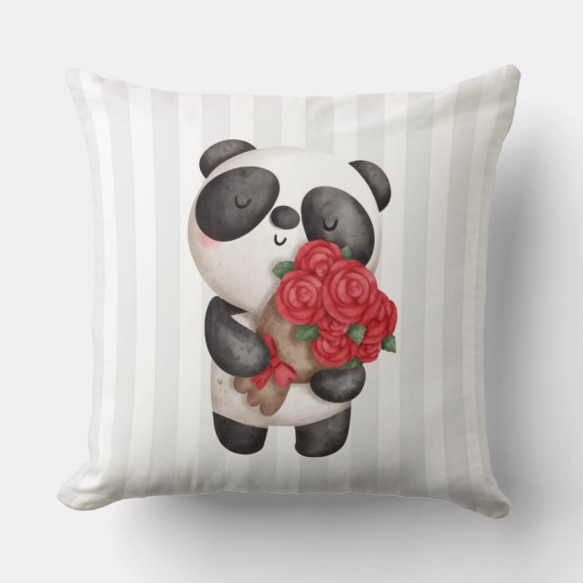 Coussin Cute Panda (Recto)