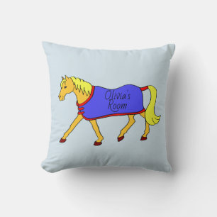 Coussin Cute Pony Personnalisé
