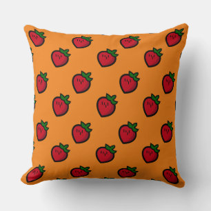Coussin Cute Red Cartoon