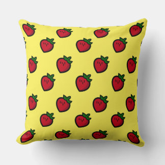 Coussin Cute Red Cartoon