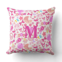 Cute Rose Baby Girl Nursery Motif personnalisé