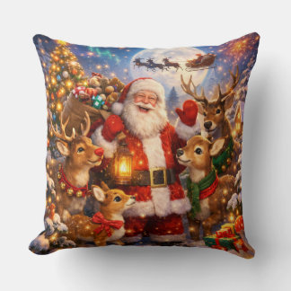 Coussin Cute Santa Claus