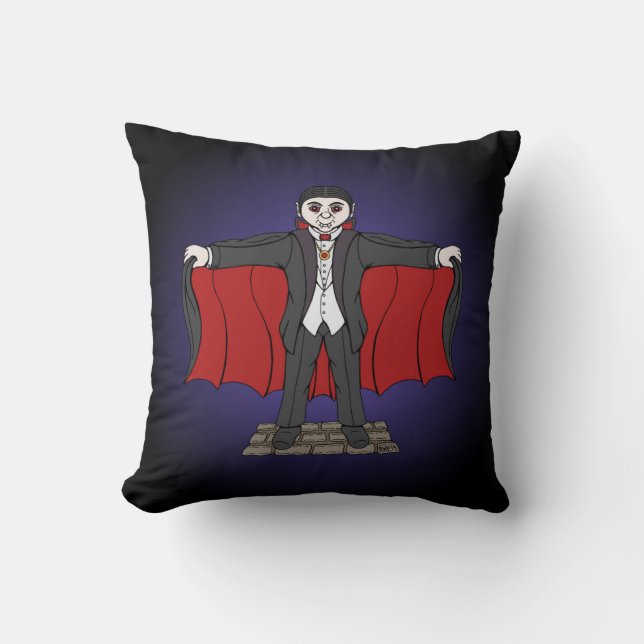 Coussin Cute Vampire/Dracula (Recto)