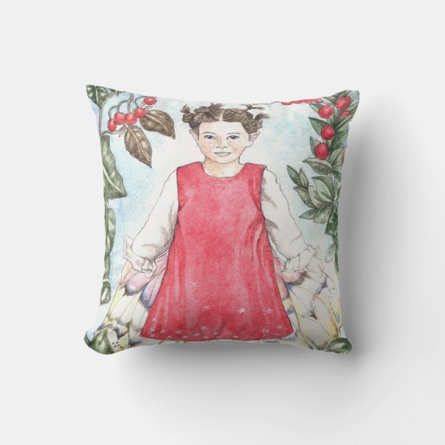 Coussin Cute Winter Fairy Cushion (Recto)