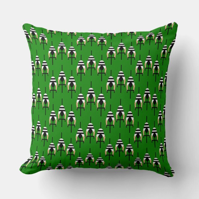 Coussin Cyclisme Irlande (Recto)