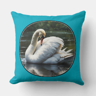 Coussin Cygne gracieux