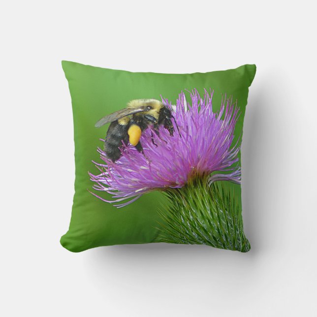Coussin d'abeilles et de chardons (Recto)