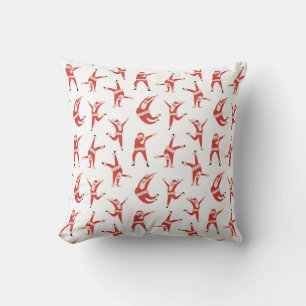 Coussin Dabing Père Noël Fun Motif de Noël