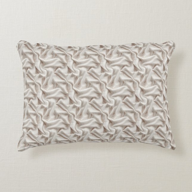 Coussin d'accent beige, crème et ivoire neutre (Devant)