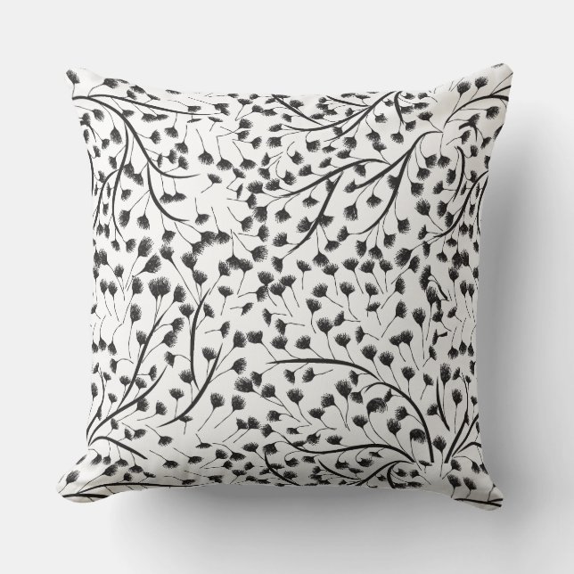 Coussin d'accent - Botanique Coussin de jet (Recto)