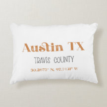 Coussin d'accent Burange Austin Texas