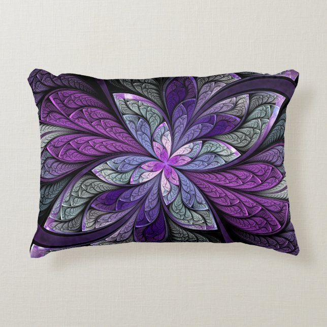 Coussin d'accent de Chanteuse Violett de La (Devant)