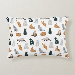 Coussin d'accent de chats joueurs