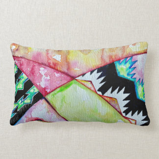Coussin d'accent de conception d'aquarelle amérind