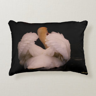 Coussin d'accent de cygne de Maui