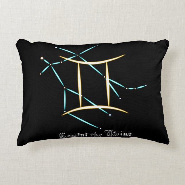 Coussin d'accent de la constellation du zodiaque G (Devant)