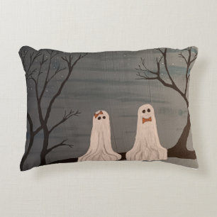 Coussin d'accent de la nuit du fantôme