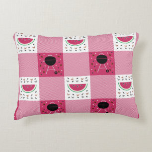 Coussin d'accent de pique-nique d'été