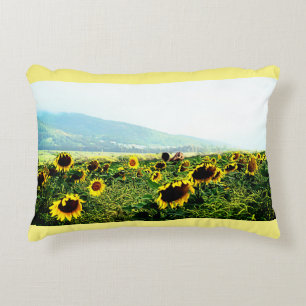 Coussin d'accent de tournesols de Maui
