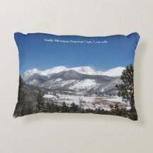 Coussin d'accent du parc national Rocky Mountain