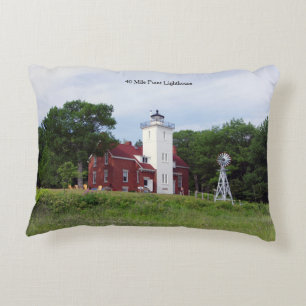 coussin d'accent du phare de 40 miles Point