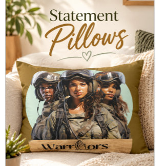 Coussin d'accent Guerrier de Prière