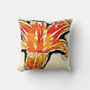 Coussin d'accent Lily tigre