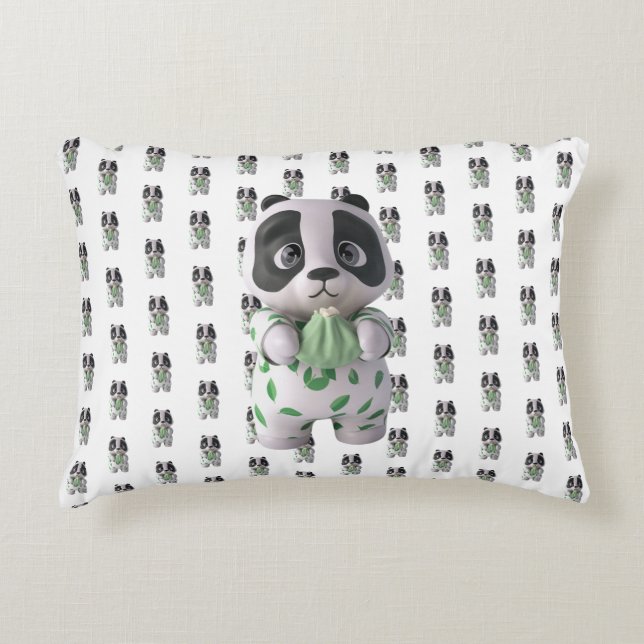 Coussin d'accent - Panda (Devant)