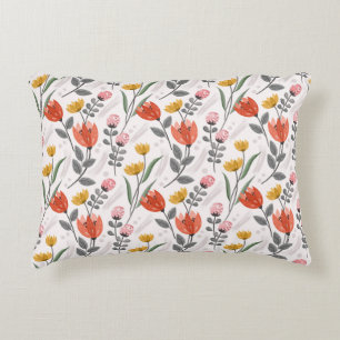 Coussin d'accent pour tulipes à main moderne
