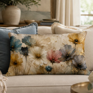 Coussin d'accent Prairie de Fleurs Sauvages 16x12