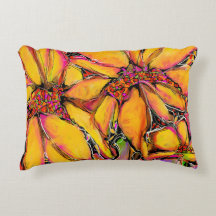 coussin d'accent "Tournesol magique"
