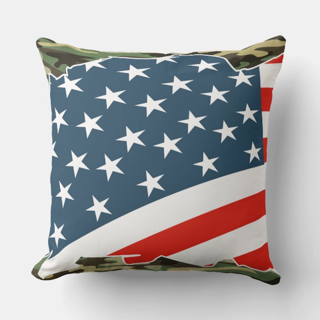 Coussin d'accento du drapeau de l'armée (Recto)
