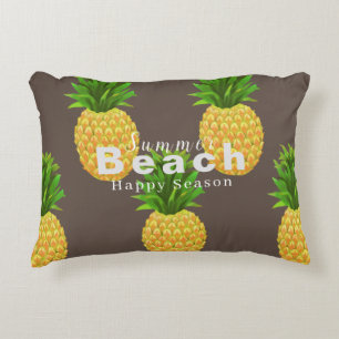 Coussin d'accents Brown ananas