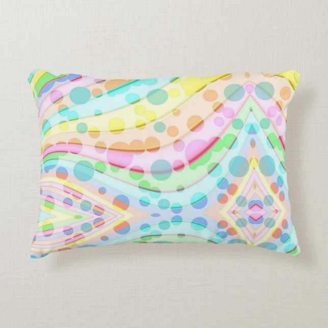 Coussin d'accents Confetti coloré (Devant)