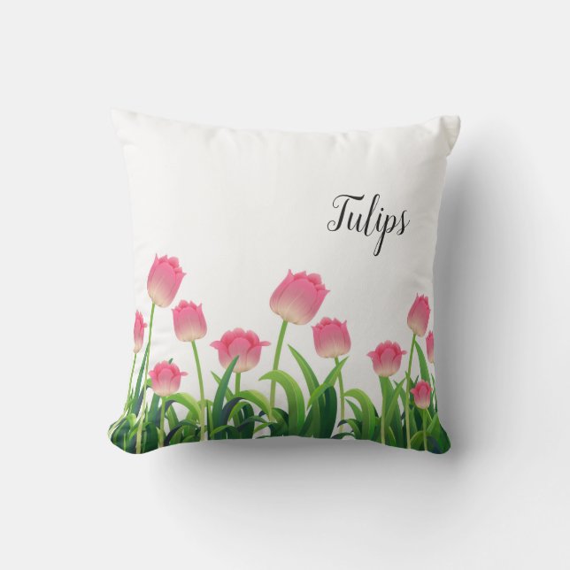 Coussin d'accents de jardin extérieur (Recto)
