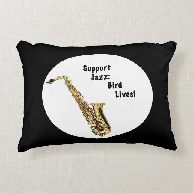 Coussin d'accents de jazz (Devant)