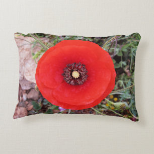 Coussin d'accents de Poppy sauvage