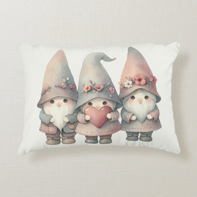 Coussin d'accents Gnome mignon (Devant)