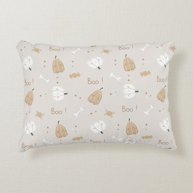 Coussin d'accents Motif d'Halloween doux (Devant)