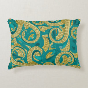 Coussin d'accents octopiques