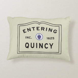 Coussin d'accents Quincy MA