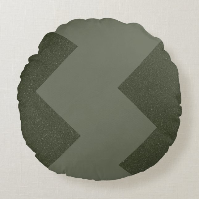 Coussin d'accents ronds Moss Green (Devant)