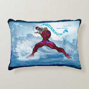 Coussin d'accents Zodiac Universe-Aquarius