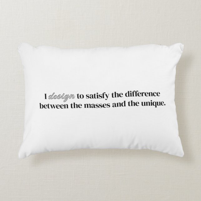 Coussin d'accentuation (Devant)