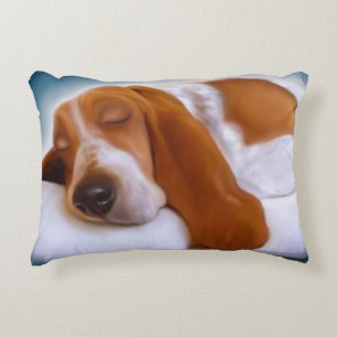 Coussin d'accentuation Amoureux des chiens double 