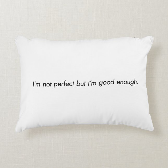 Coussin d'accentuation Assez bonne mine (Devant)