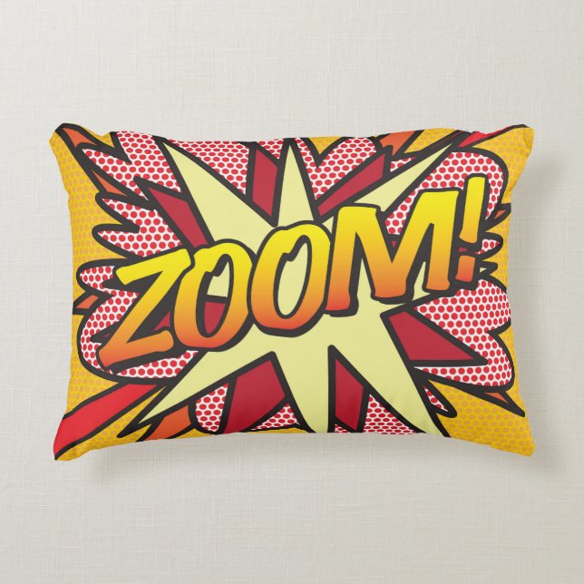  Coussin d'accentuation Comic Book ZOOM! (Devant)