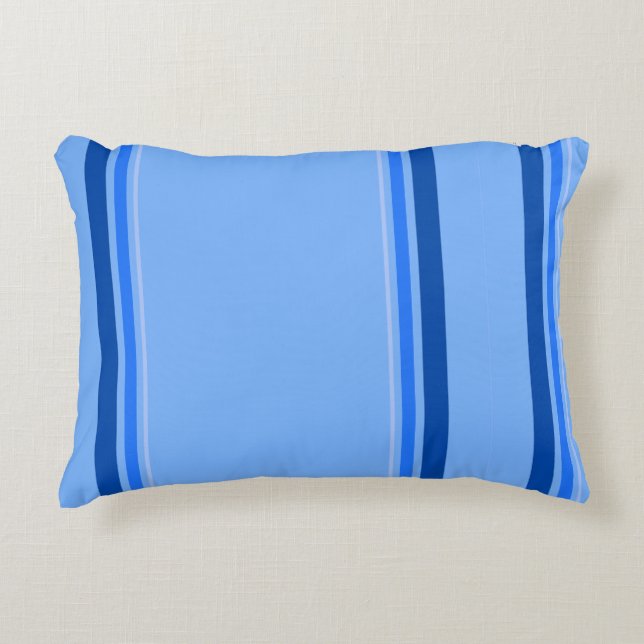 Coussin d'accentuation de bande bleue (Devant)